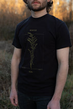 Winter Sow Sweet Goldenrod (Solidago odora) Cotton T-Shirt